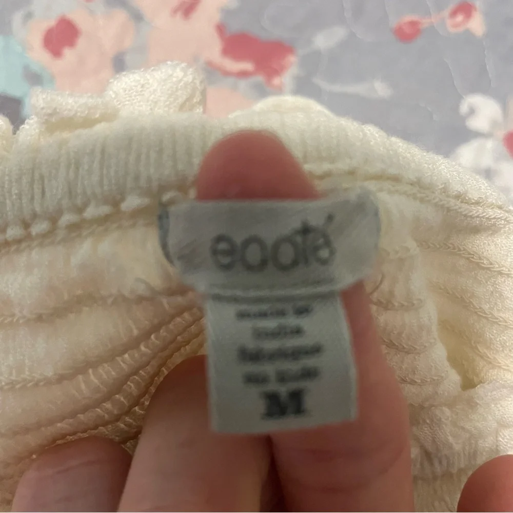 Ecoté Off-The-Shoulder Smocked Dress - Picture 9 of 9